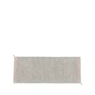 Muuto - Ply Täcke rPET 200x80 Svart/Vit