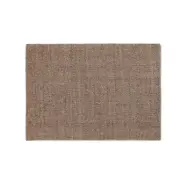 Normann Copenhagen - Flick Täcke 170x240 Off-White/Brown