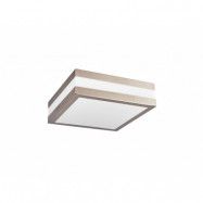 Lindby - Hana Square Utomhus Plafond Stainless Steel