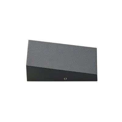 Lucande - Adarey LED Utomhus Vägglampa Dark Grey