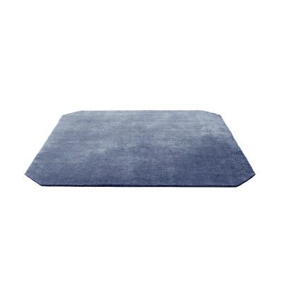 &tradition - The Moor Rug AP6 240x240 Grey Blue Thunder