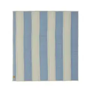 OYOY Living Design - Striped Quilted Överkast Blå/Clay