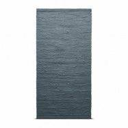 Rug Solid Cotton matta 75x200 cm Steel grey (grå)