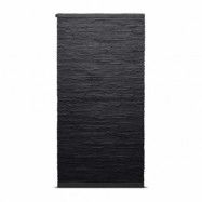 Rug Solid Cotton matta 75x300 cm Charcoal