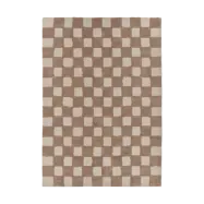 Scandi Living Checker Play matta 170x240 cm Hazel