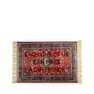 SELETTI - Difference Burnt Carpet #10 80x120 Röd/Multicolor