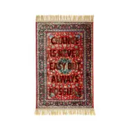 SELETTI - Possible Burnt Carpet #12 80x120 Röd/Multicolor