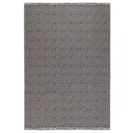 TEPPI 21401A matta med m&ouml;nster, rektangul&auml;r - flerf&auml;rgad &aring;tervunnen bomull