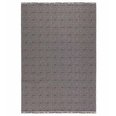 TEPPI 21401A matta med mönster, rektangulär - flerfärgad återvunnen bomull