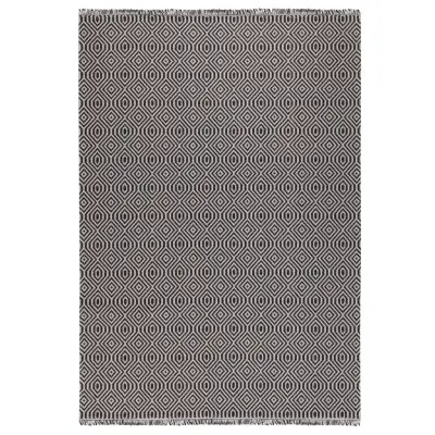 TEPPI 21401A matta med mönster, rektangulär - flerfärgad återvunnen bomull