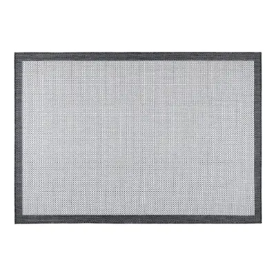 TEPPI 23745A matta, rektangulär - grå sisal (200x290)