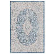 TEPPI 4014A matta, rektangulär - flerfärgat sammetstyg (160x230)