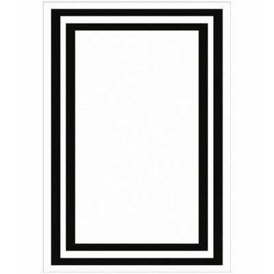 TEPPI 4020A matta med mönster, rektangulär - flerfärgat sammetstyg (180x290)