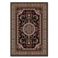 TEPPI ASR matta, med mönster, rektangulär - flerfärgad polyester (160x230)