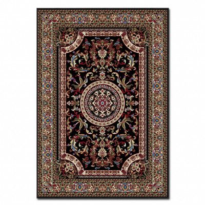 TEPPI ASR matta, med mönster, rektangulär - flerfärgad polyester (160x230)