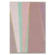 TEPPI ASR matta, med mönster, rektangulär - flerfärgad polyester (160x230)