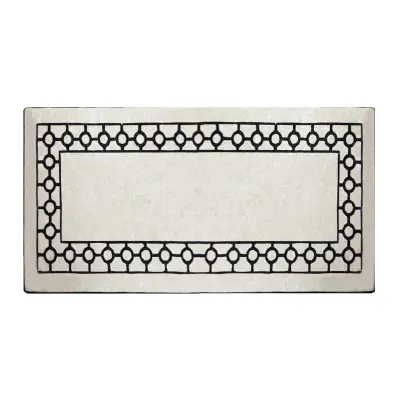 TEPPI Bague Hall matta, m mönster, rektangulär - flerfärgad polyester (80x200)