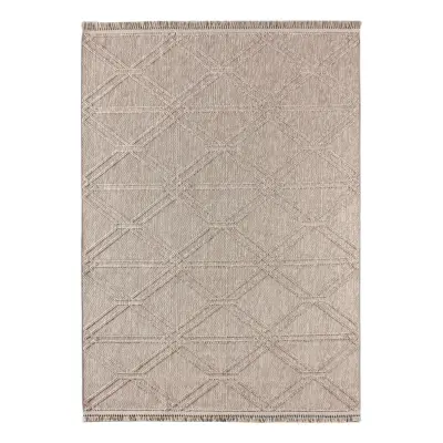 TEPPI Beverly Hall matta, rektangulär - beige polypropen