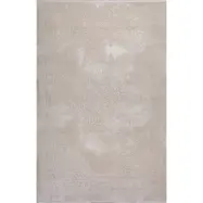 TEPPI Diva matta med mönster, rektangulär - beige akryl (120x180)