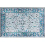 TEPPI Dorian Hall matta, m mönster, rektangulär - flerfärgad polyester (75x150)