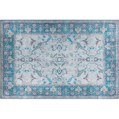 TEPPI Dorian Hall matta, m mönster, rektangulär - flerfärgad polyester (75x150)