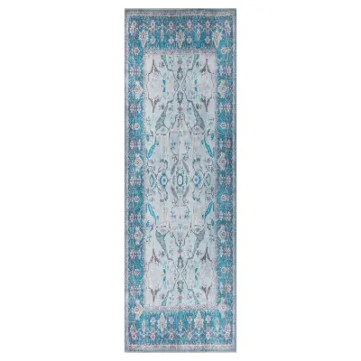 TEPPI Dorian Hall matta, m mönster, rektangulär - flerfärgad polyester (75x230)