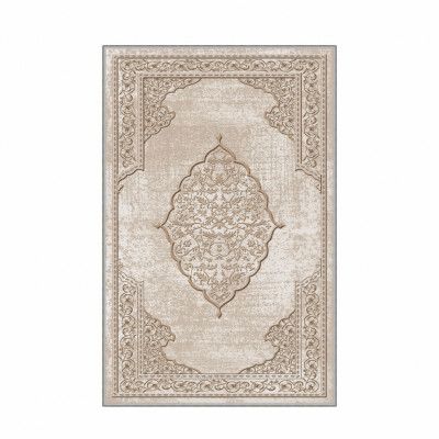 TEPPI EEXFAB621 matta, med mönster, rektangulär - flerfärgad polyester (120x180)