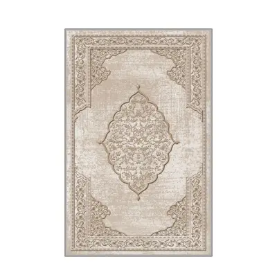 TEPPI EEXFAB621 matta, med mönster, rektangulär - flerfärgad polyester (120x180)