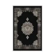 TEPPI EEXFAB649 matta, med mönster, rektangulär - flerfärgad polyester (120x180)