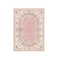 TEPPI ELS1800 Hallmatta, med mönster, rektangulär - flerfärgat sammetstyg (80x150)