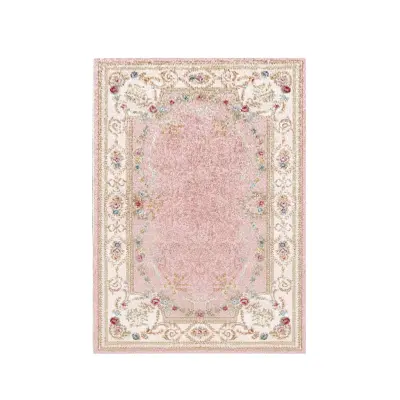 TEPPI Els1800 matta, rektangulär - flerfärgat sammetstyg (180x280)