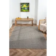 TEPPI Friolero matta med mönster, rektangulär - flerfärgad jute (200x290)