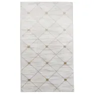 TEPPI Hera matta med m&ouml;nster, rektangul&auml;r - flerf&auml;rgad akryl