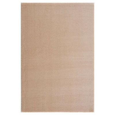 TEPPI HMFPUFY-2 matta, rektangulär - kräm polyester (60x100)