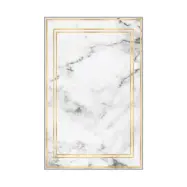 TEPPI Hmnt594 matta, rektangulär - flerfärgad polyester (50x80)