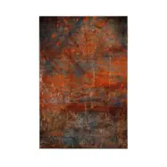 TEPPI Judson matta, m mönster, rektangulär - flerfärgad polyester (160x230)