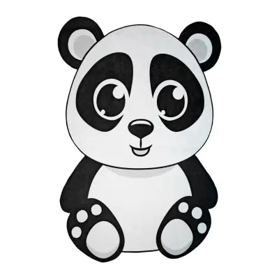 TEPPI Kids-1 matta för barn - flerfärgad polyamid (100x160)