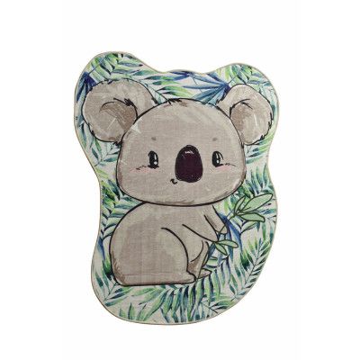 TEPPI Koala matta för barn, ekologisk - flerfärgad polyester (120x160)
