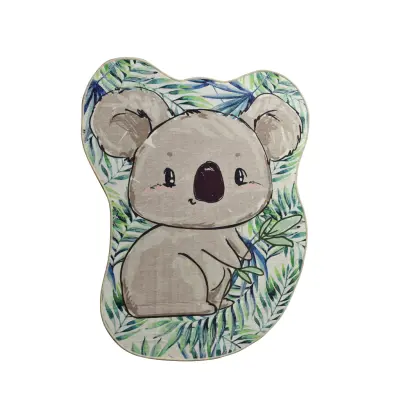 TEPPI Koala matta för barn, ekologisk - flerfärgad polyester (120x160)