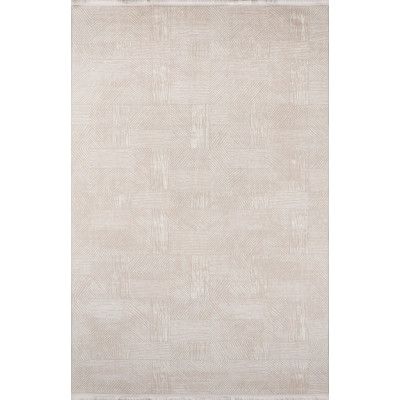 TEPPI Leo Hall matta, rektangulär - kräm polypropen/polyester (120x250)