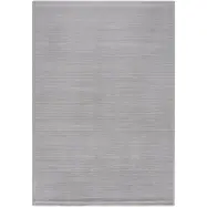 TEPPI Lima matta med mönster, rektangulär - grå polyester (200x290)