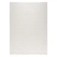 TEPPI Lima matta med mönster, rektangulär - kräm polyester (160x230)