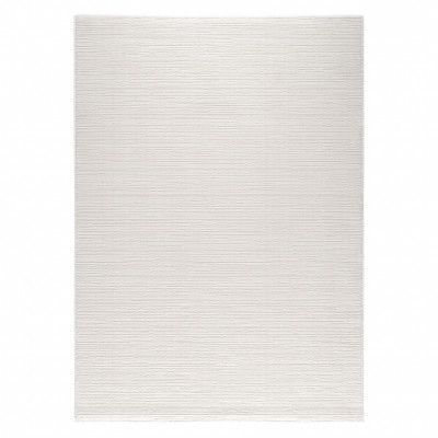 TEPPI Lima matta med mönster, rektangulär - kräm polyester (160x230)