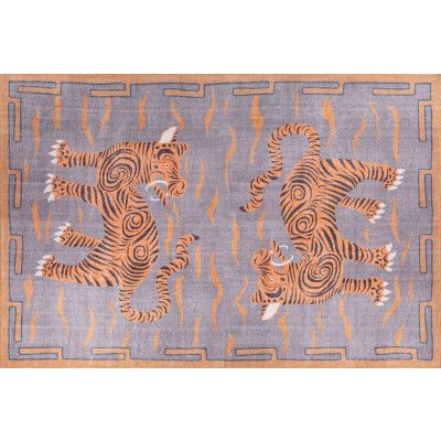 TEPPI Opus Hall matta, m mönster, rektangulär - flerfärgad polyester (75x150)