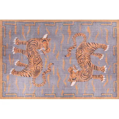 TEPPI Opus Hall matta, m mönster, rektangulär - flerfärgad polyester (75x150)