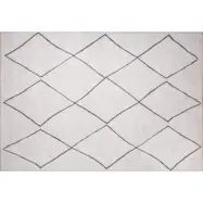 TEPPI Soul matta, med mönster, rektangulär - flerfärgad polyester (150x230)