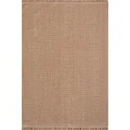 TEPPI Vlora TEPPI Vlora matta med fransar, rektangulär - beige polypropen (100x300)