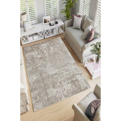 TEPPI W1193 matta, rektangulär - flerfärgad polyester (160x230)