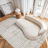 TEPPI W1195 Hallmatta, rektangulär - flerfärgad polyester (100x200)