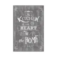 TEPPI Wookece255 matta, rektangulär - flerfärgad polyester (60x100)